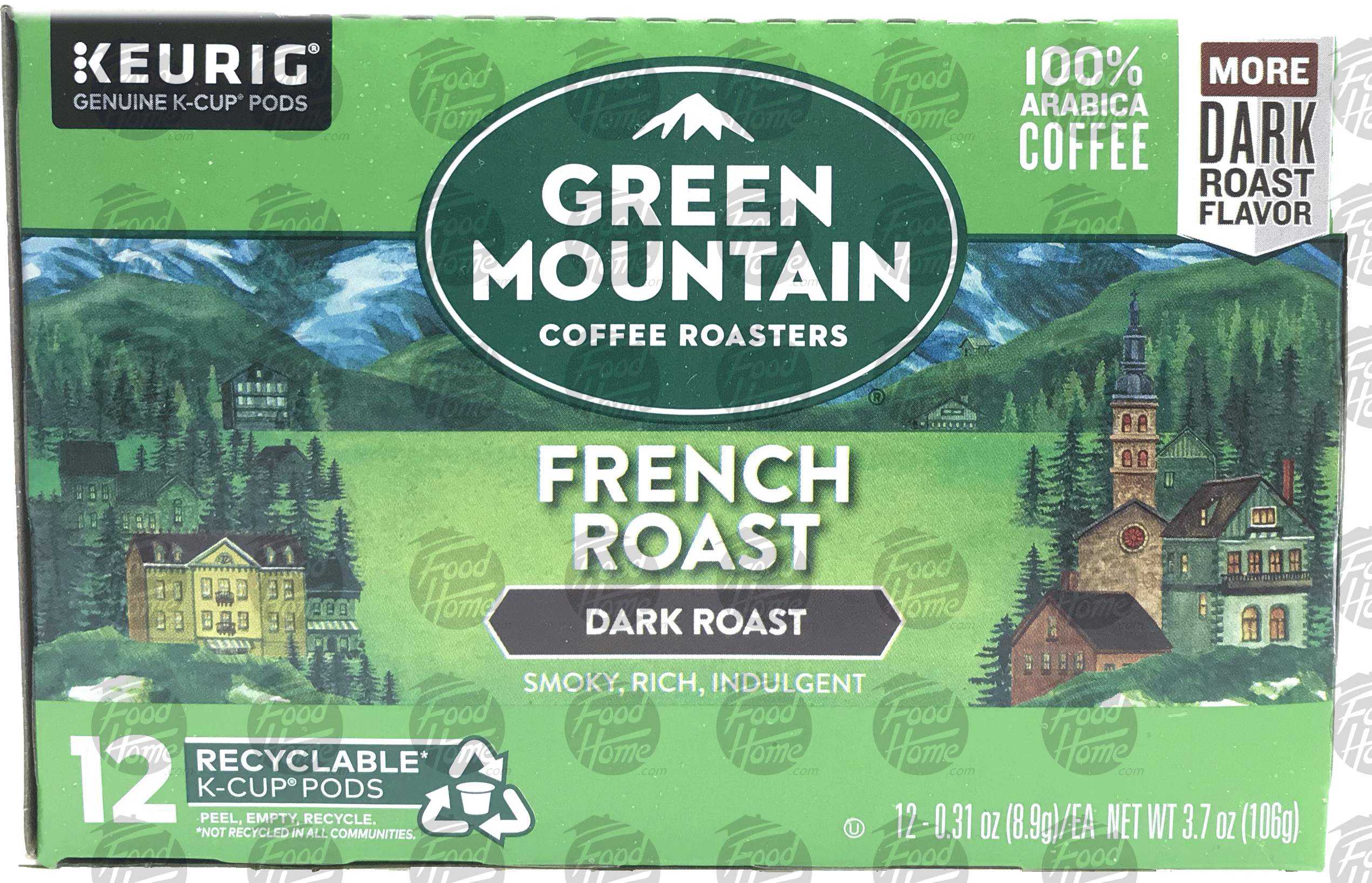 Green Mountain Coffee Roasters  dark french roast, 12 ct., box Full-Size Picture